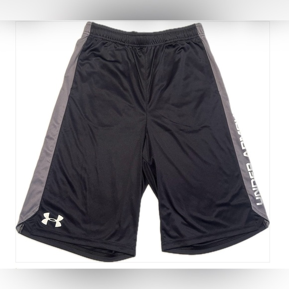Under Armour Athletic Shorts in Black and Red - Picture 3 of 8